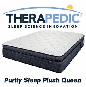 Therapedic Purity Sleep 8000 Plush Queen Mattress - MSRP $1,099.99 - No Reserve
