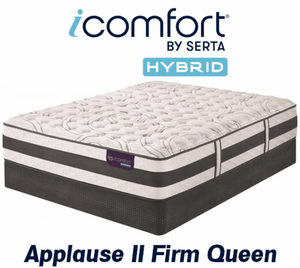 Serta iComfort Hybrid Applause II Firm Queen Mattress - MSRP $1,299.00 - No Reserve