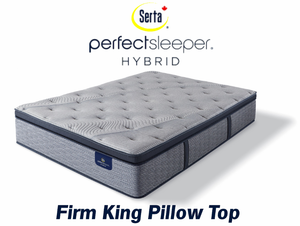 Serta Perfect Sleeper Hybrid Firm Pillow Top King Mattress - MSRP $1,699.00 - No Reserve