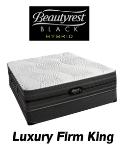 Beautyrest Black Hybrid Luxury Firm King Mattress - MSRP $3,899.00 - No Reserve