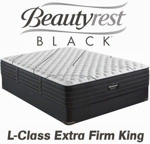 Beautyrest Black L-Class Extra Firm King Mattress - MSRP $4,249.00 - No Reserve