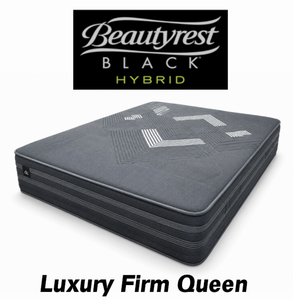 Beautyrest Black Hybrid Luxury Firm Queen Mattress - MSRP $2,700.00 - No Reserve