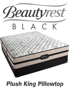 Beautyrest Black Plush Pillowtop King Mattress - MSRP $2,519.00 - No Reserve