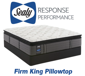 Sealy Performance Firm Pillowtop King Mattress - MSRP $1,400.00 - No Reserve