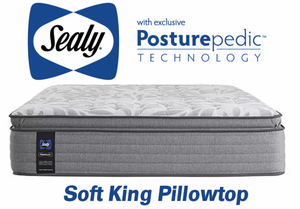 Sealy Posturepedic Plus Soft Pillowtop King Mattress - MSRP $1,899.00 - No Reserve