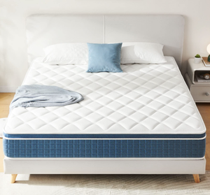 Jingxun Premium 12 Hybrid Queen Mattress - MSRP $249.99 - No Reserve