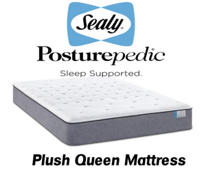 Sealy Posturepedic Chaleigh Plush Queen Mattress - MSRP $1,499.99 - No Reserve