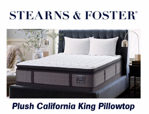 Stearns & Foster Hope Bay Plush Pillowtop California King Mattress - MSRP $1,499.00 - No Reserve