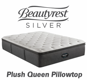 Beautyrest Silver BRS900 Plush Pillowtop Queen Mattress - MSRP $1,799.99 - No Reserve