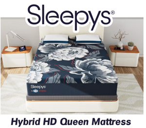 Sleepys by Sealy Hybrid HD Medium Queen Mattress - MSRP $1,299.00 - No Reserve