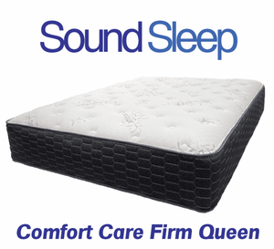 Sound Sleep Comfort Care Firm Queen Mattress - MSRP $999.00 - No Reserve