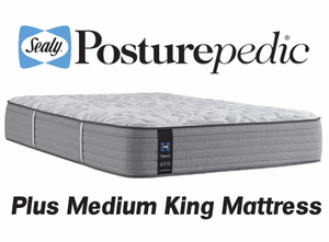 Sealy Posturepedic Plus Medium King Mattress - MSRP $1,379.99 - No Reserve