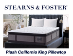 Stearns & Foster "Hope Bay" Plush Pillowtop California King Mattress - MSRP $1,499.00 - No Reserve
