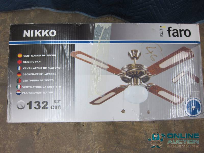 Faro Nikko Ceiling Fan