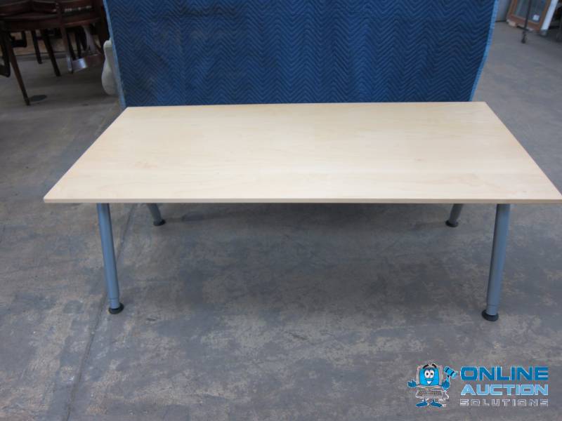 IKEA Galant Table & IKEA Benno Shelf