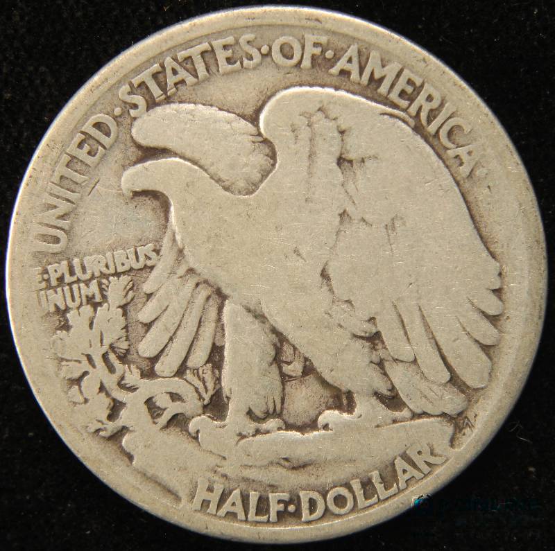 lot 3 image: 1919 WALKING LIBERTY SILVER HALF DOLLAR BETTER DATE