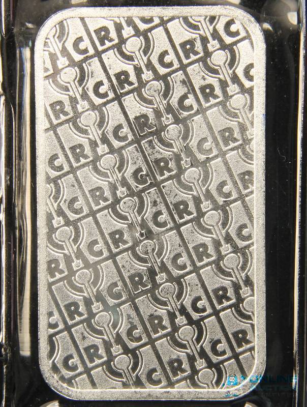lot 13 image: 1 TROY Oz. 999 FINE SILVER BAR REPUBLIC METALS