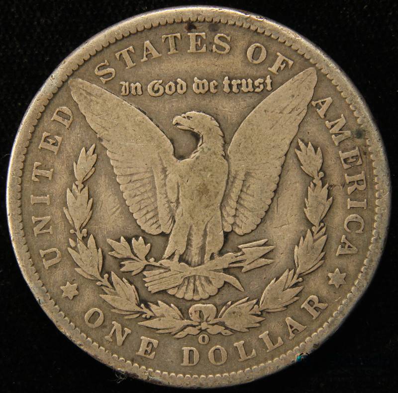 lot 14 image: 1900 O US MORGAN SILVER DOLLAR