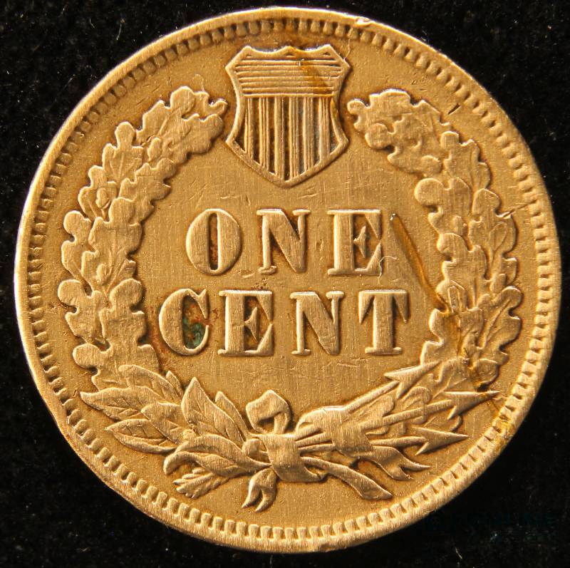 lot 32 image: 1905 INDIAN HEAD CENT XF-AU DETAILS