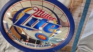 Miller Light Bar Mirror