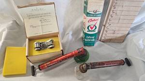 Hudson Nebulizer. Blag Flag Sprayer, Pewter Clasic Car