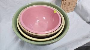 Vintage Bowls, Ransbottom-USA