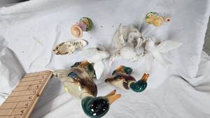 Royal Copleyy Ducks, Gerold & Co Porcelain Birds and Misc