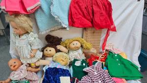 Baby Dolls and Doll Clothes as pictured