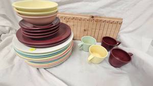 Melamine Dishes As Pictured