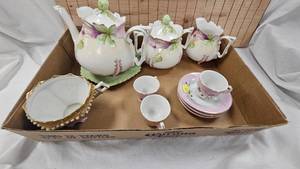 Tea Set and Mini Tea Set Pieces