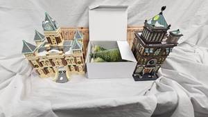 Snow Village Buildings