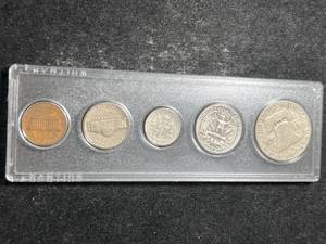 1962 US TYPE SET IN HARDCOVER CASE