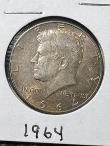 1964 US KENNEDY HALF DOLLAR