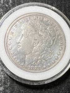 1883-O US MORGAN SILVER DOLLAR IN AIRTITE