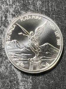2025 MEXICAN LIBERTAD HALF TROY OZ .999 FINE SILVER