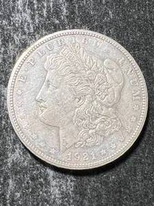 1921-S US MORGAN SILVER DOLLAR