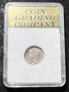1941 US MERCURY DIME SLABBED