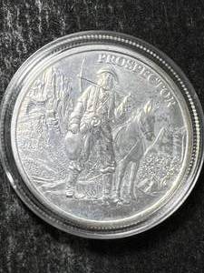 1 TROY OZ .999 FINE SILVER PROSPECTOR ROUND IN AIRTITE