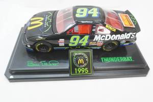 1995 Racing Champions "Thunderbat" diecast bank #94 Bill Elliott. NASCAR 1:24 Scale