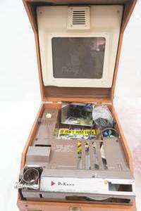 Vintage Dukane Flip-Flop Filmstrip Projector & Record Player