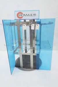 Vintage Bowles Watch Band Display Stand 21.5 tall by 17.5 wide