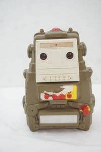 Vintage 1978 Mego Corp 2-XL Robot. Educational toy, 8-track tape player