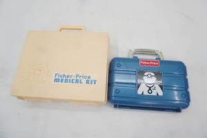 Vintage Toy Medical Kits. Complete. Fisher Price