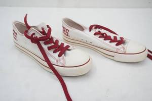 Oklahoma Sooners. Forever Collectible low-top canvas Sneakers 9.5M11W