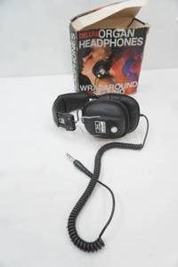 Vintage Deluxe Organ Headphones. vintagenew