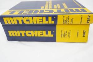 Vintage Mitchell 1987 Domestic Cars Service & Repair. Engine Chassis & Tune-Up Electrical