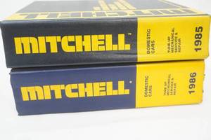 Vintage Mitchell 1985, 1986 Domestic Cars Service & Repair. Tune-Up Mechanical Service & Repair