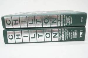 Vintage Chilton Professional Electronic Engine Controls Manual 1984-1988 1978-1985