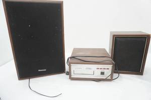 Panasonic Speaker SB-105 Vintage Lloyds 8 Track Stereo wspeaker