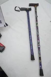 2 Adjustable Canes , Carex Brand